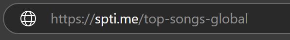 Short Spotify link